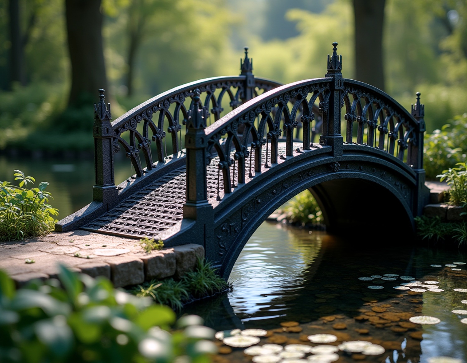 庭園の橋 デザイン例